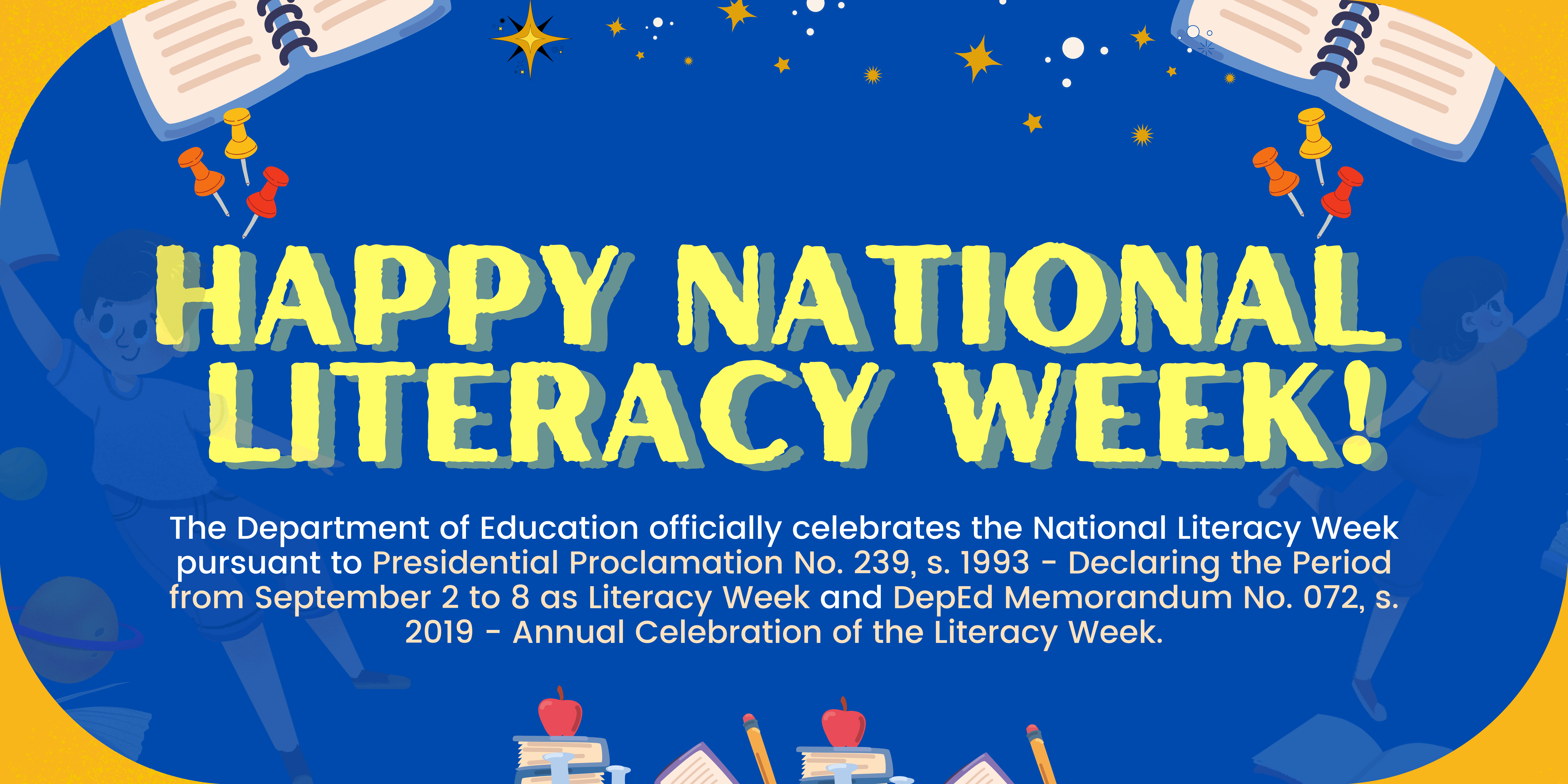 National Literacy Week Poster