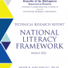 LCC Releases the Technical Report on the National Literacy Framework